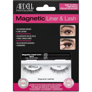 Magnetic Liquid Liner & Lash - Kit Faux Cils Eyeliner Magnétique 110