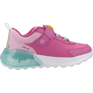 Zapatillas Niña de la marca GEOX  modelo J ACTIVART ILLUMINUS ROSA