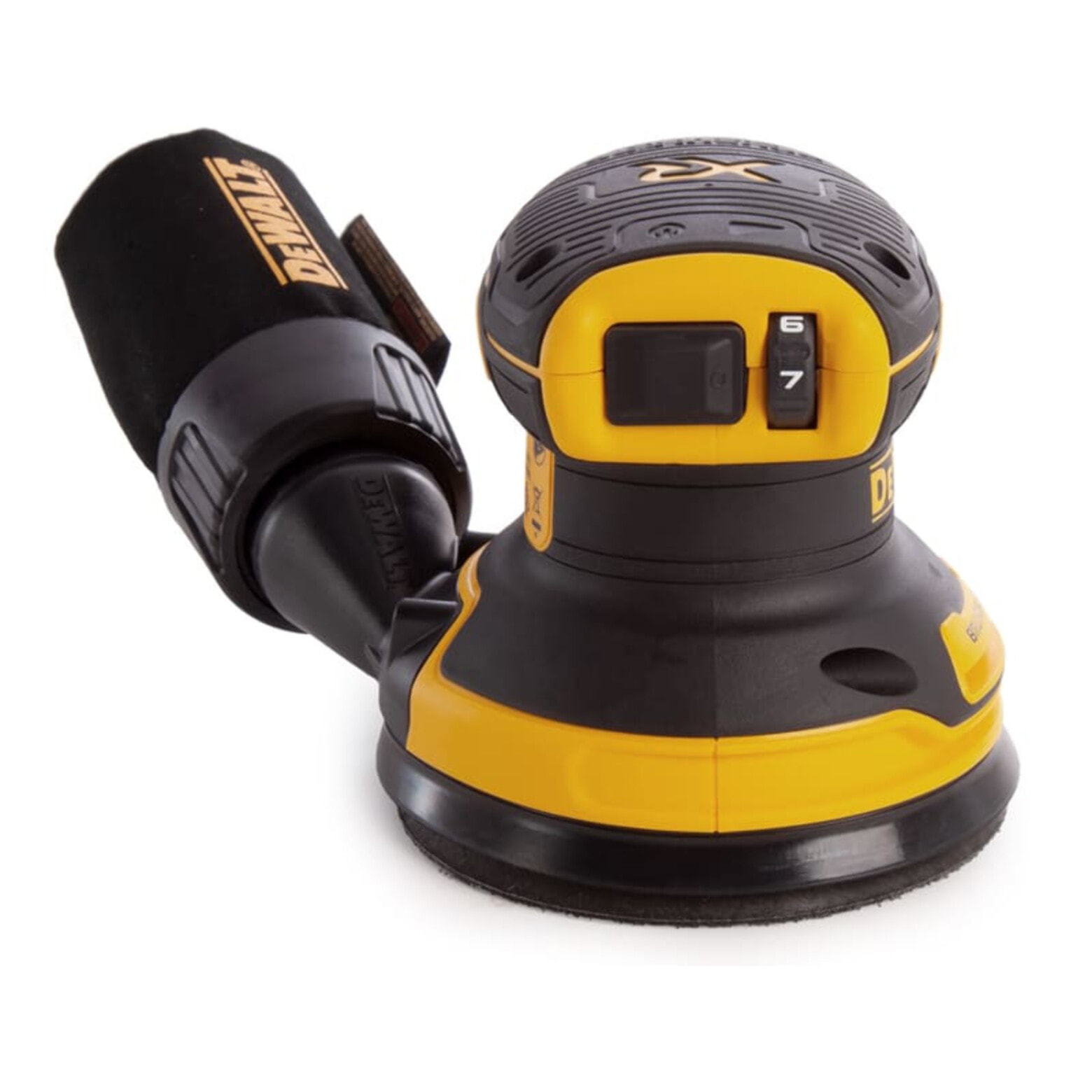 Ponceuse excentrique XR 18V 125 mm Brushless - DEWALT - sans batterie ni chargeur - coffret TSTAK - DCW210NT-XJ