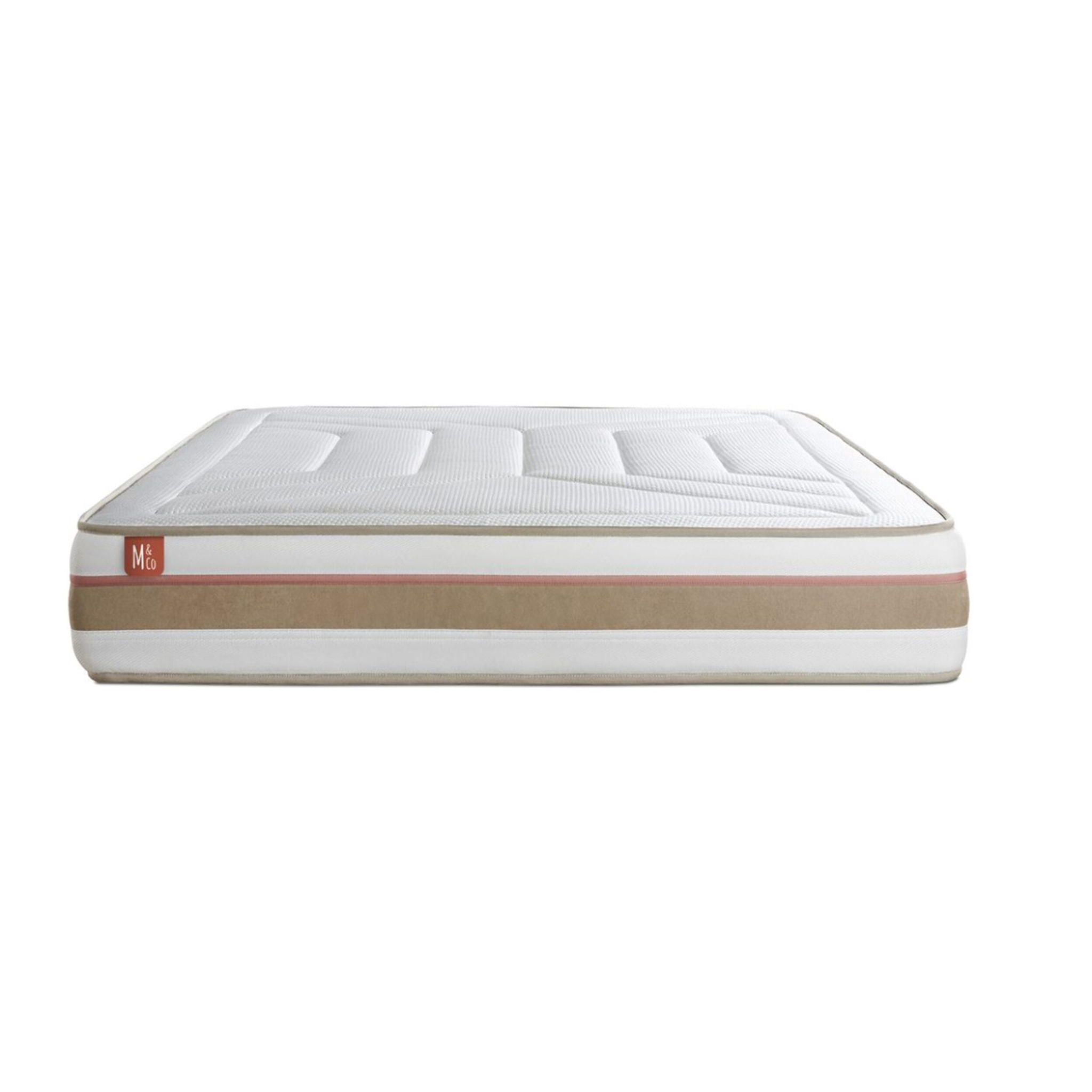 Matelas Le Tendre - 28cm - Ressorts ensachés et mémoire de forme - Confortable, stable et responsable. - Soutien Equilibré