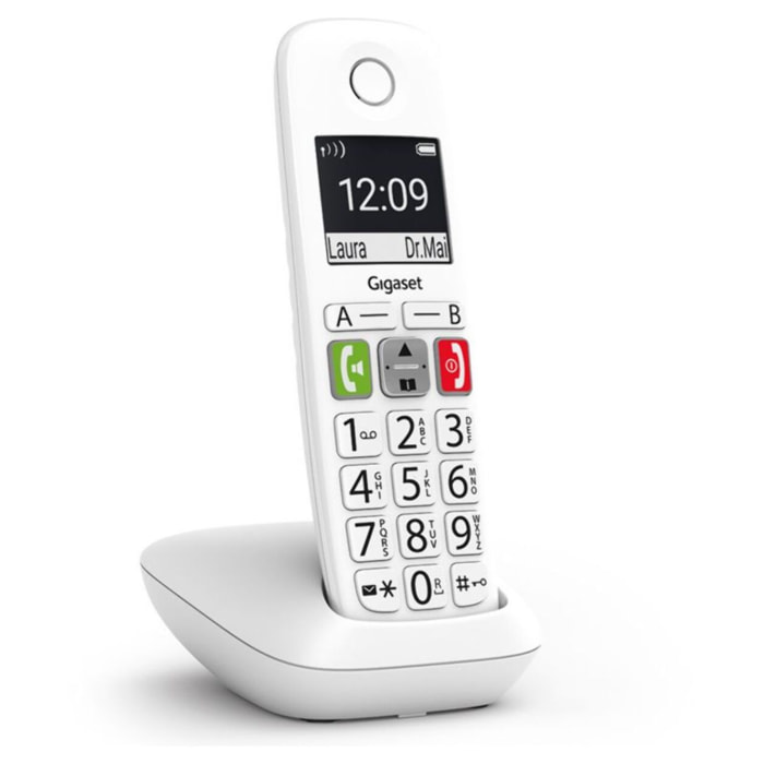 Téléphone sans fil GIGASET E290 Blanc