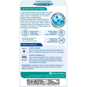 Détartrant DR BECKMANN Pour Machines Lave-Linge & Lave-Vaisselle 2x50g
