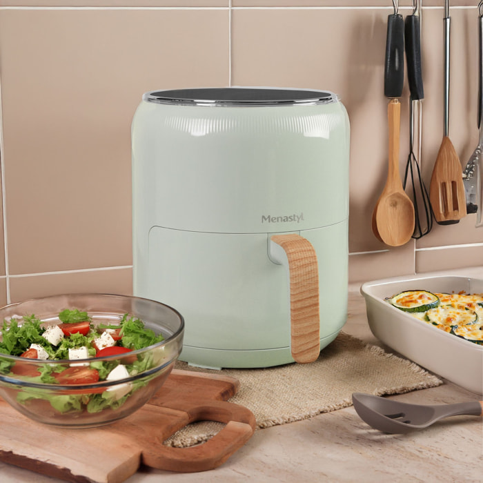Friteuse sans huile 4,5L céladon COLORAMA