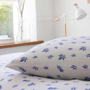 Parure housse de couette imprimé 100% gaze de coton - louca