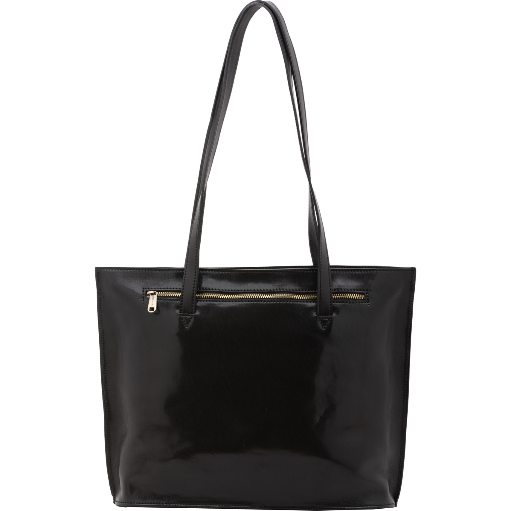 Borsa a spalla da donna - Modello False - 100% pelle - 31.0 x 43.0 x 10.0 cm
