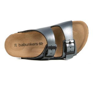 Sandalo BABUNKERS GRIGIO