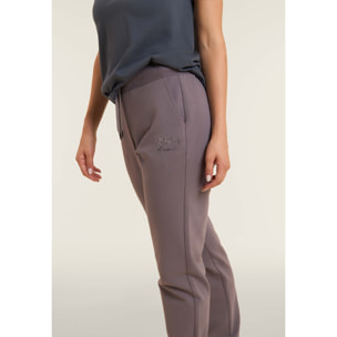 Pantaloni sportivi con fondo a polsino e coulisse