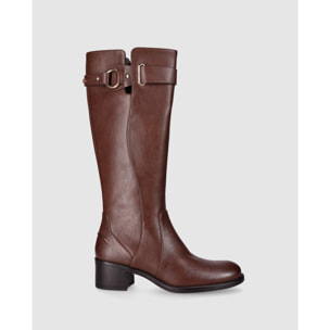 Botas - Marron - Tacón: 5 cm