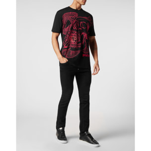 PHILIPP PLEIN T-Shirt Round Neck SNAKE