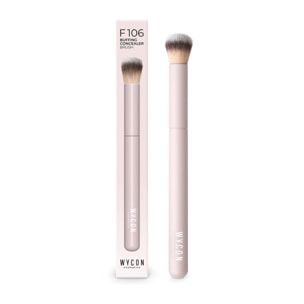 F106 BUFFING CONCEALER Pennello viso di piccole dimensioni dalla forma arrotondata.