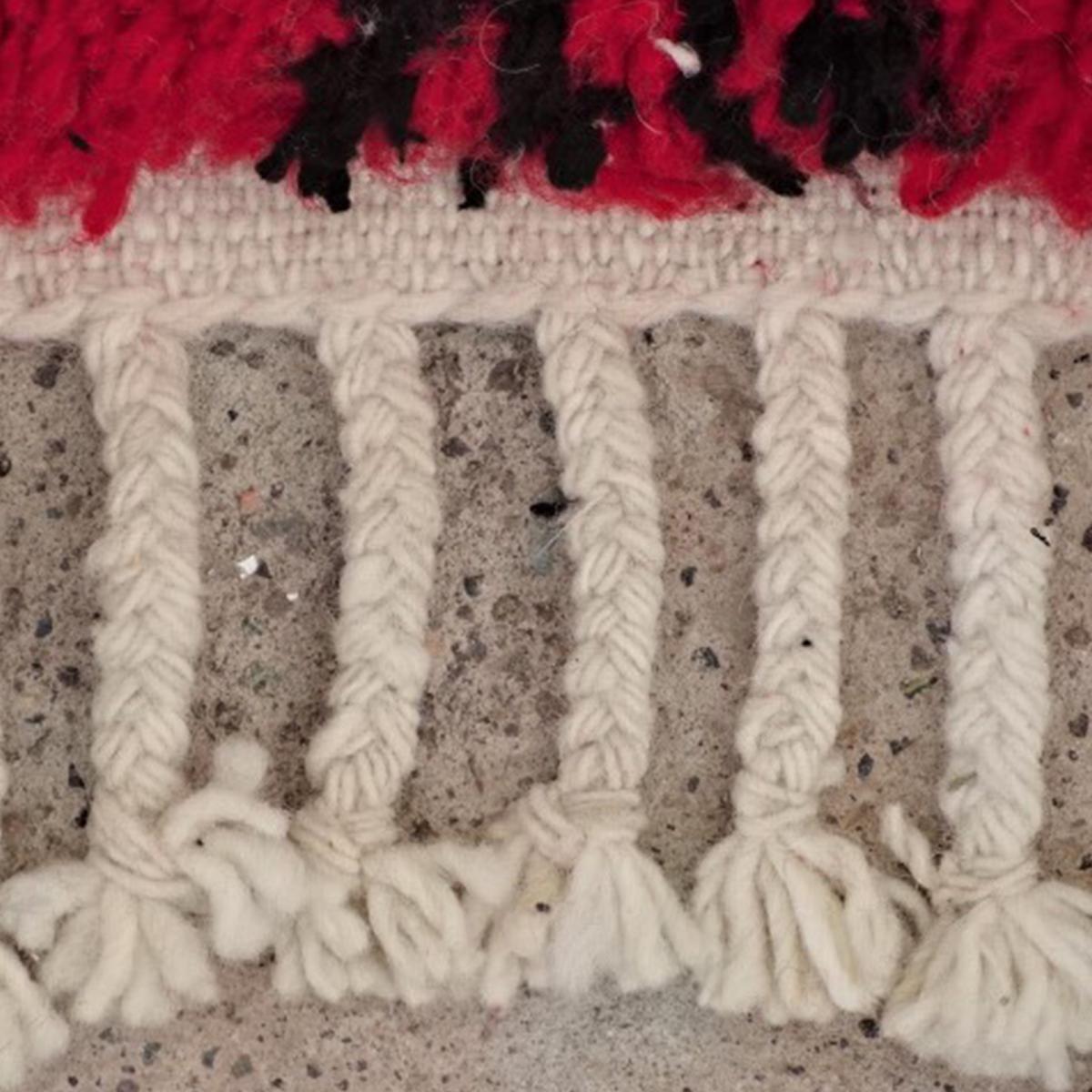 Authentique tapis berbère fait à la main en laine FUNO