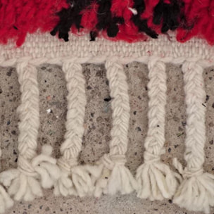 Authentique tapis berbère fait à la main en laine FUNO