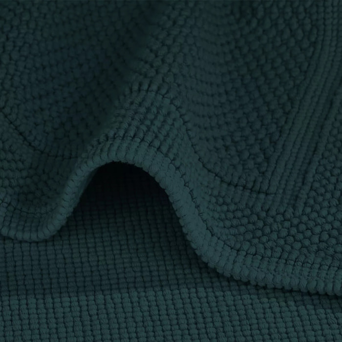 Tapis de bain pur coton 1700 g/m² uni vert Antica crepuscule