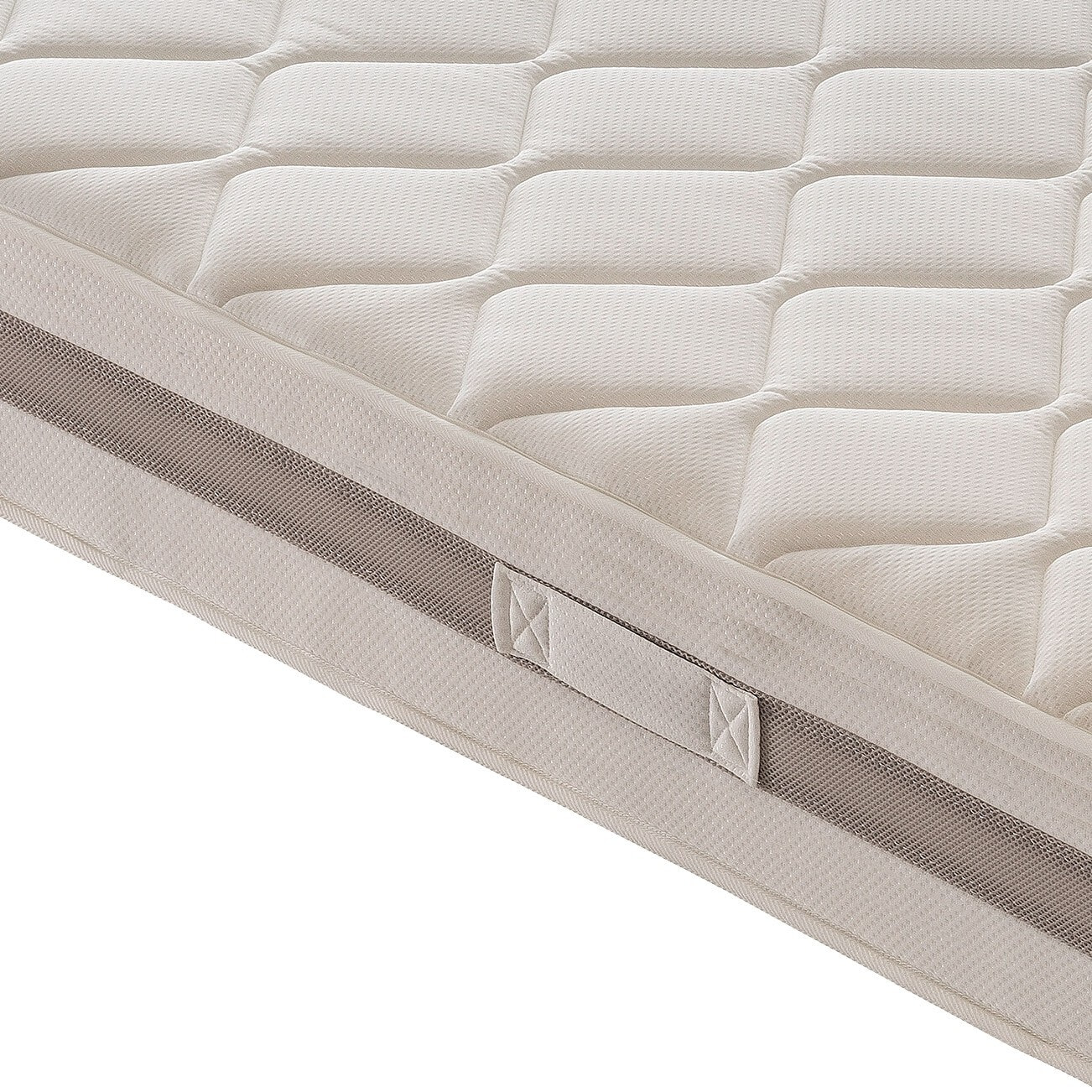 Materasso 90x190 Molle insacchettate e memory foam 9 Zone differenziate Altezza 22 cm