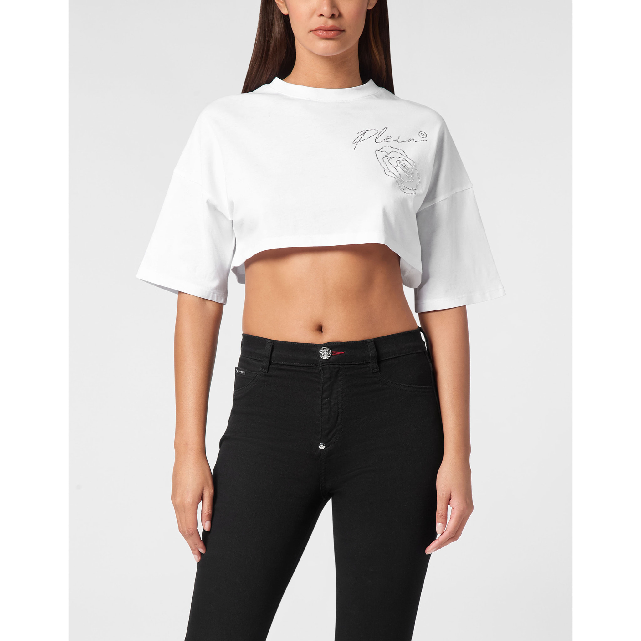 PHILIPP PLEIN Camiseta Cuello Redondo ROSES