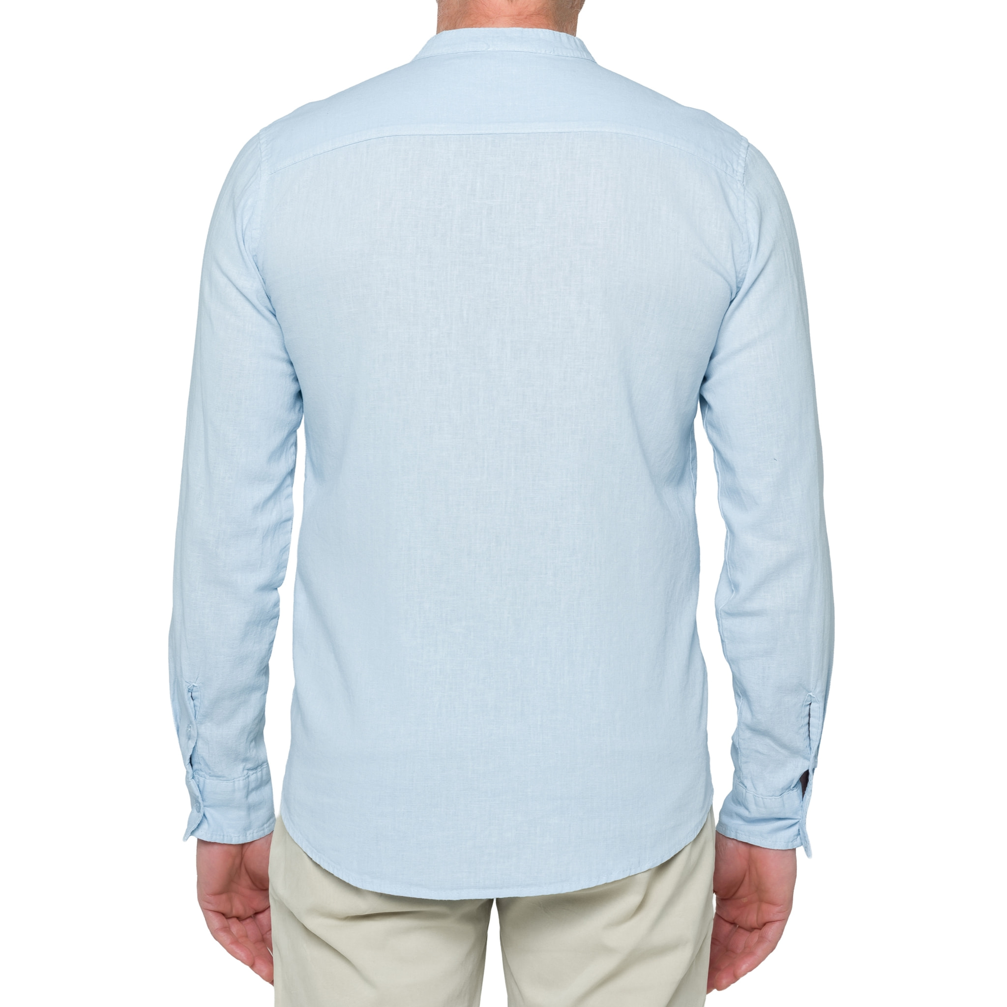 Camicia in lino Hot Buttered Tongareva Skyblue