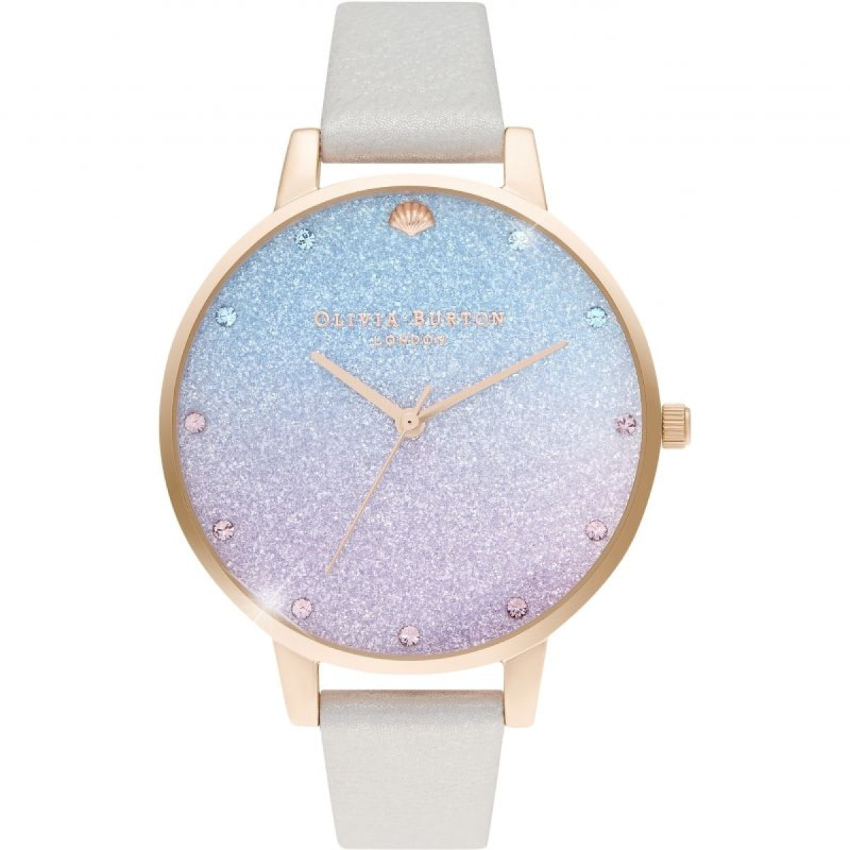 Reloj Olivia Burton OB16US47 Mujer Analogico Cuarzo con Correa de Piel