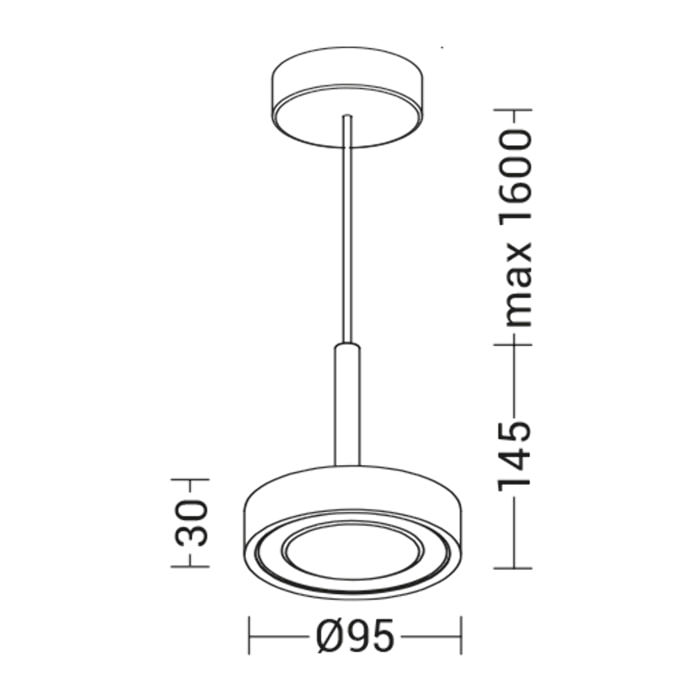 Sospensione LED Rossini HOLE 030