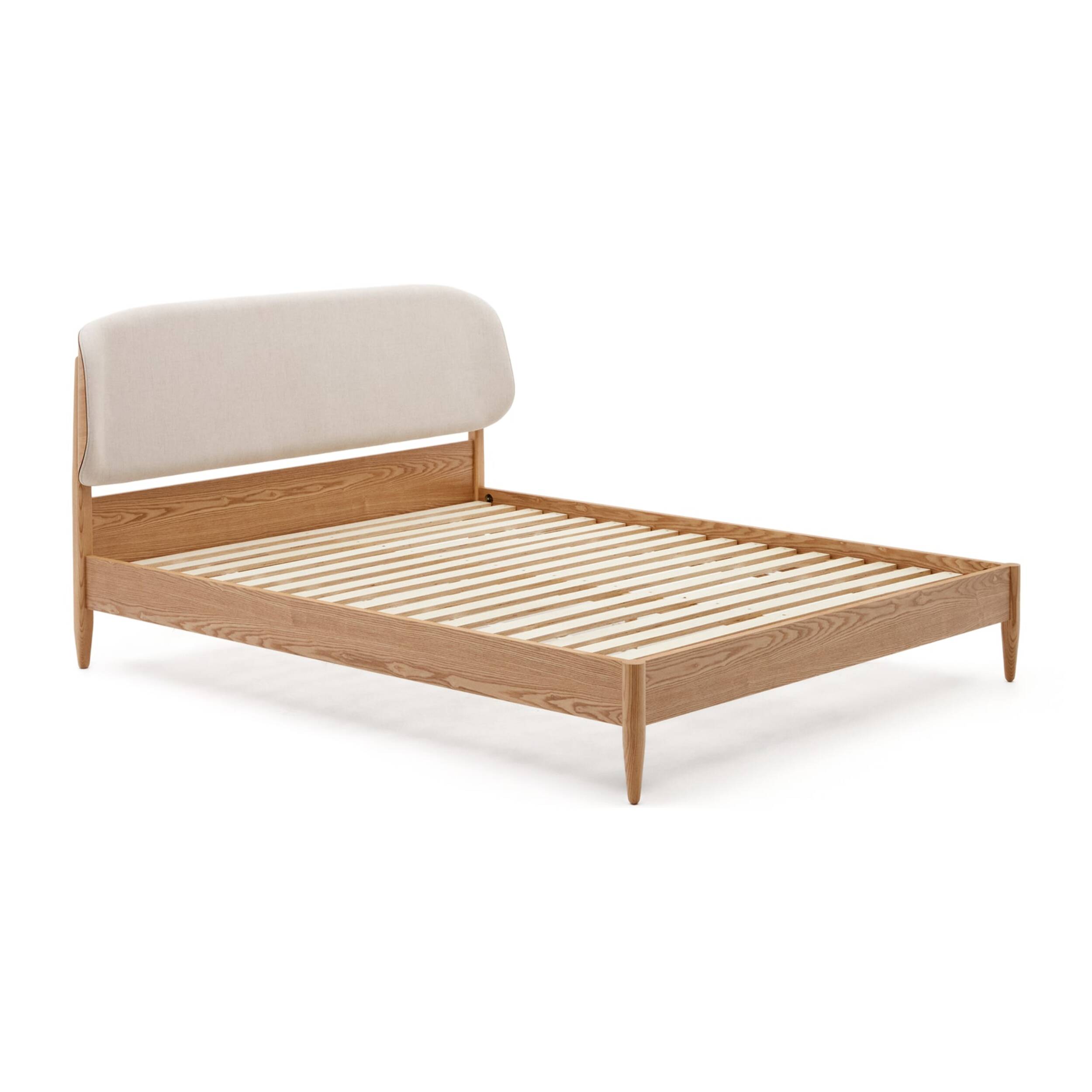 Lit Double 160 X 200 Cm Bois OCTAVIA