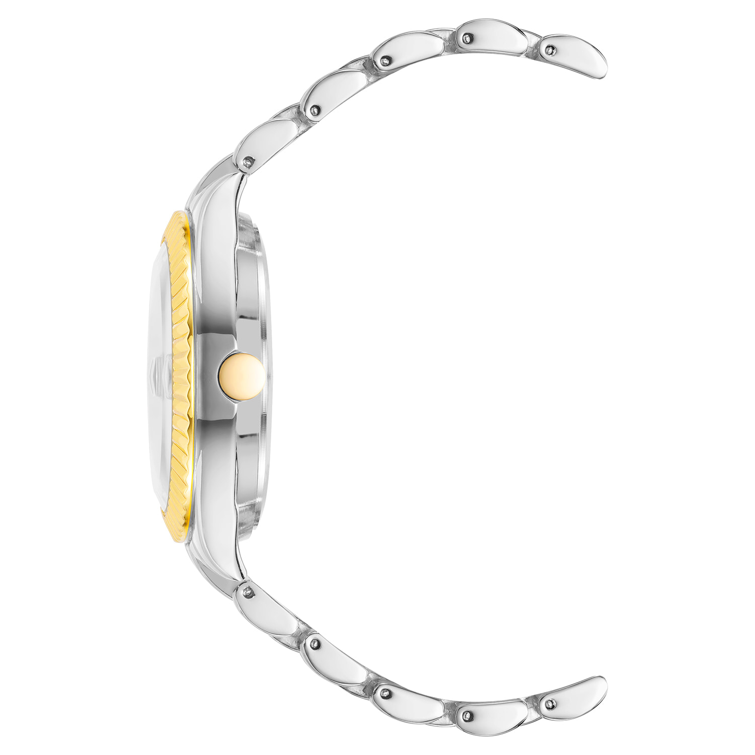 Reloj Nine West NW-2661SVTT Mujer Analogico Cuarzo con Correa de Metal