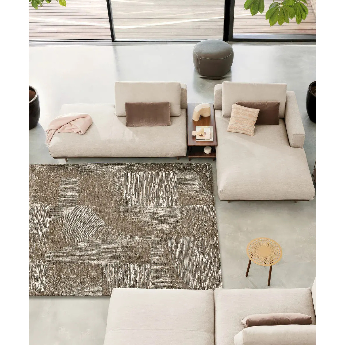 Tappeto Salotto Moderno Lavabile Antiscivolo