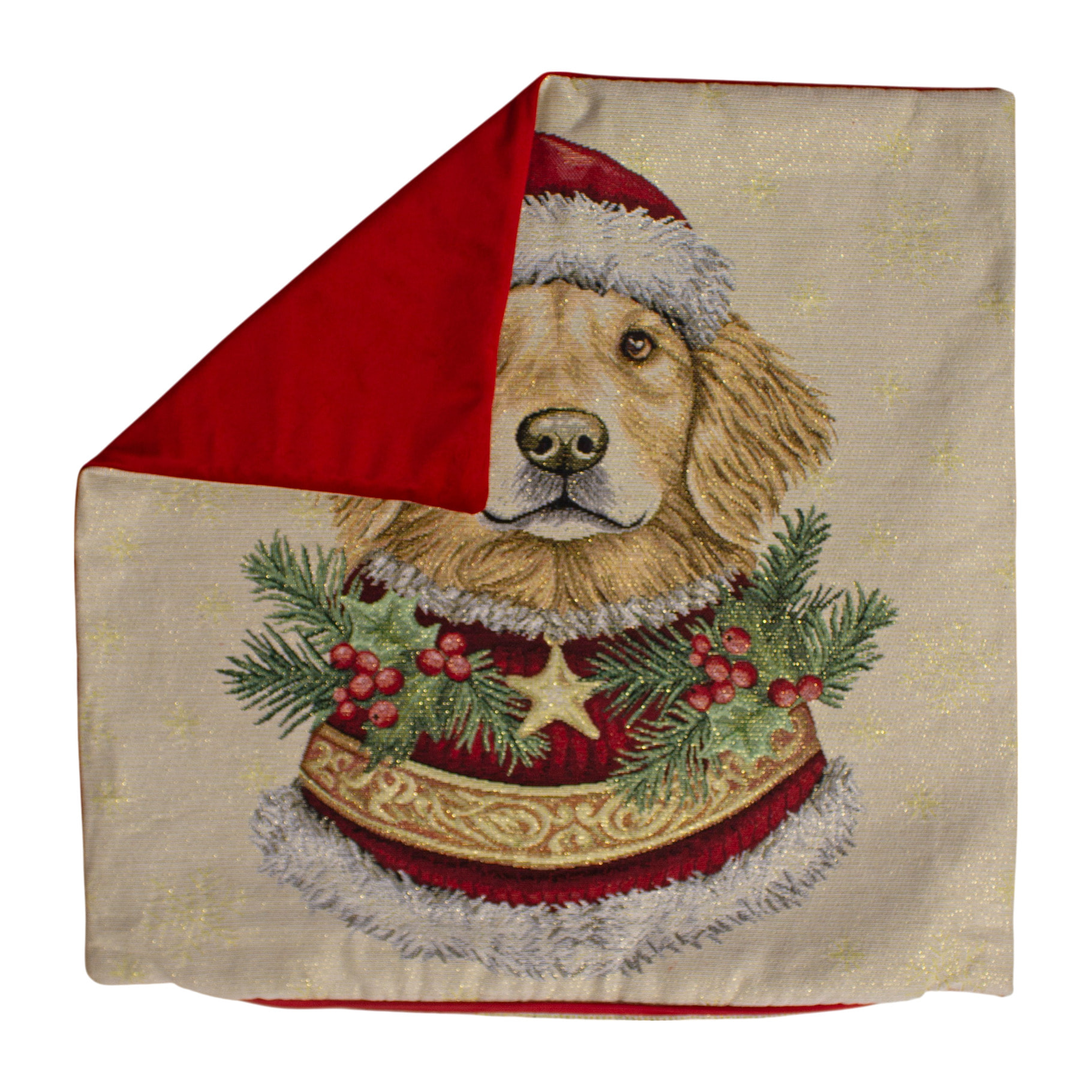 COPPIA CUSCINI ARREDO JACQUARD SFODERABILI 43X43 CM DISEGNO ARGO