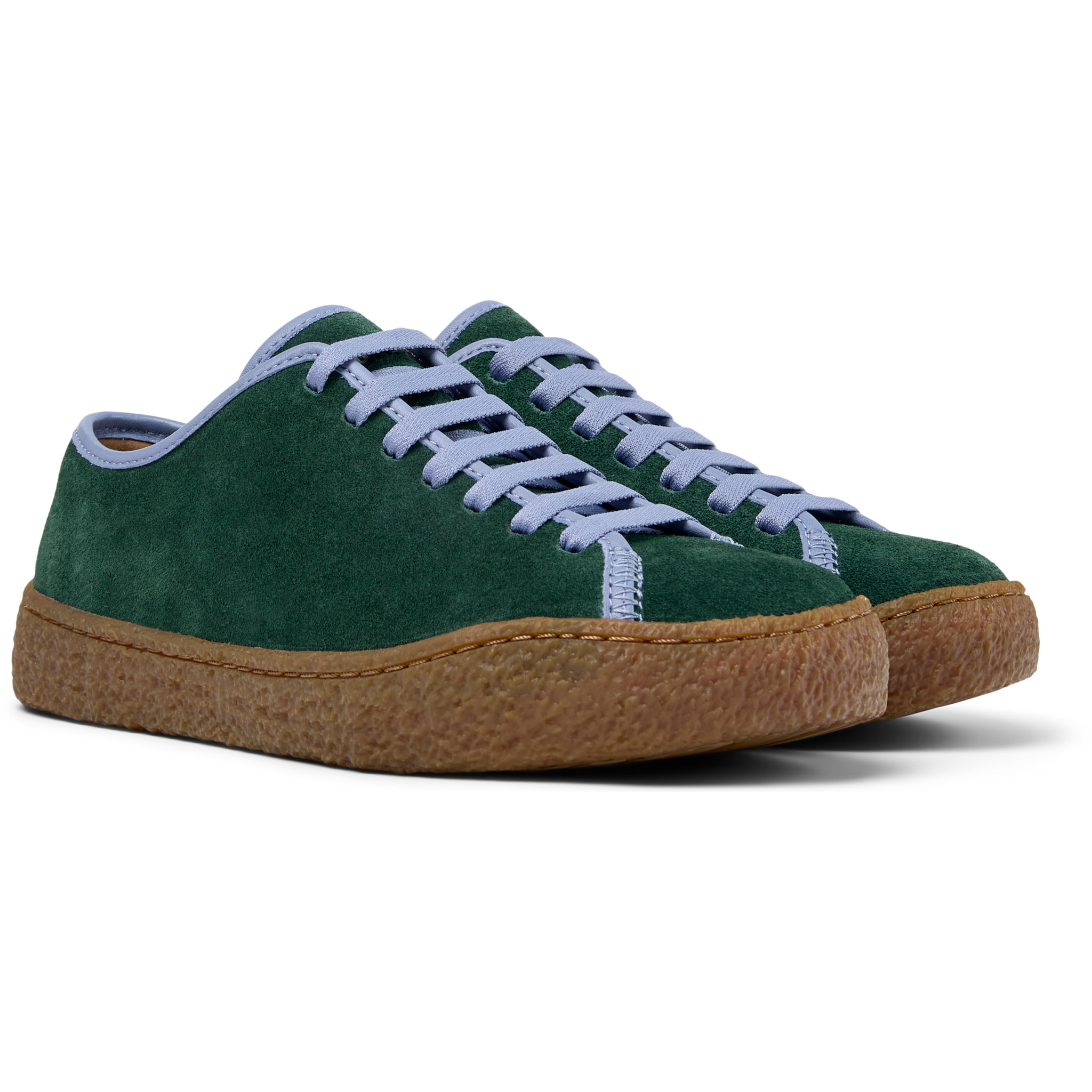 Zapatillas - CAMPER Peu Terreno - Verde - Piel de ante