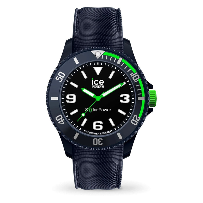 Reloj Ice 019547 Hombre Analogico Solar con Correa de Silicona