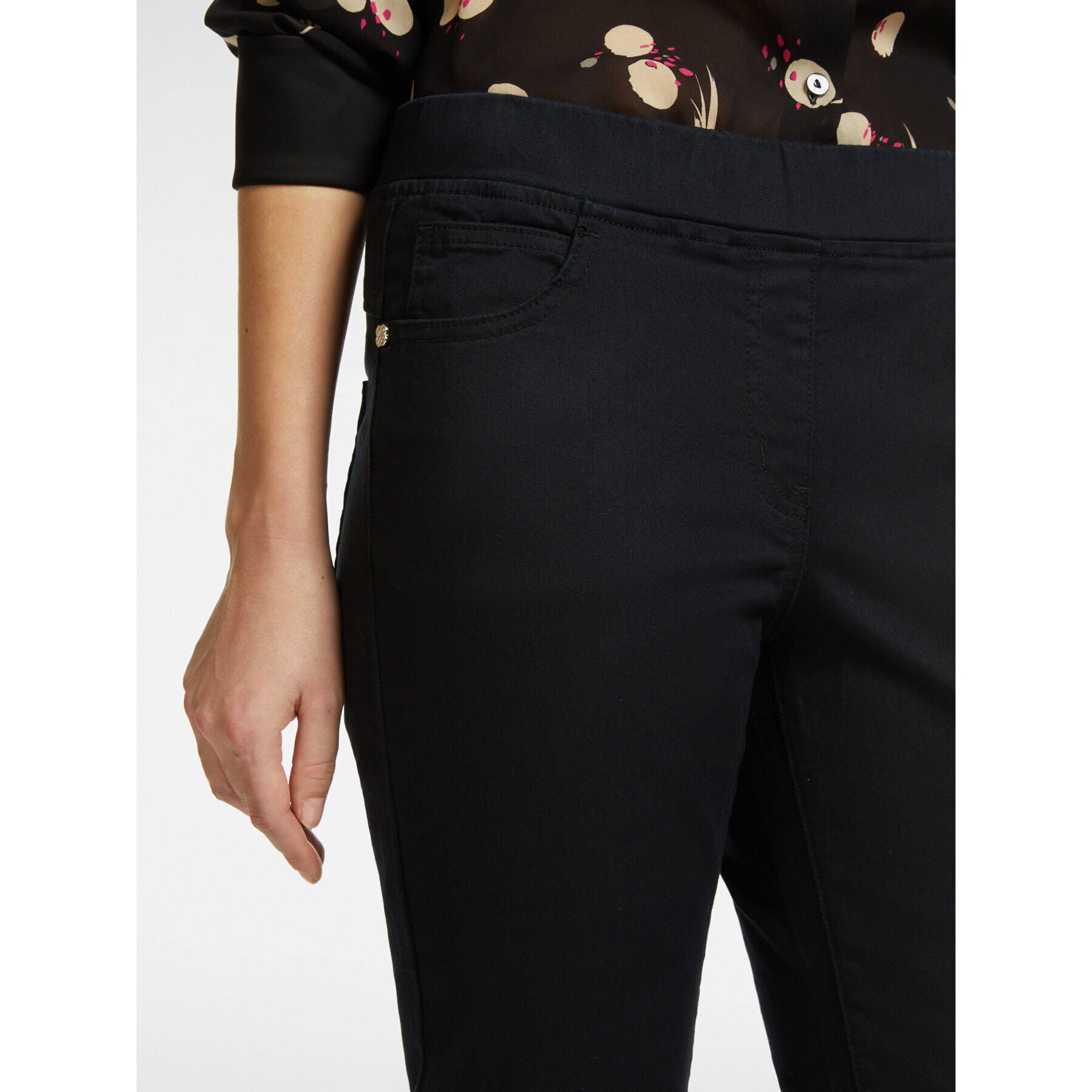Elena Mirò - Jeggings pull on, "Pat" - Nero