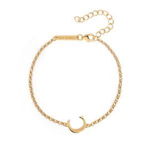 Bracciali Single Letter Argento Placcato Oro