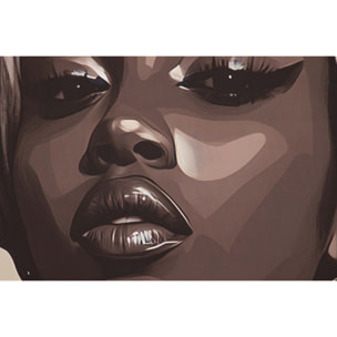 Cuadro Mujer 50% Pintado A Mano 83x4x123 Cm