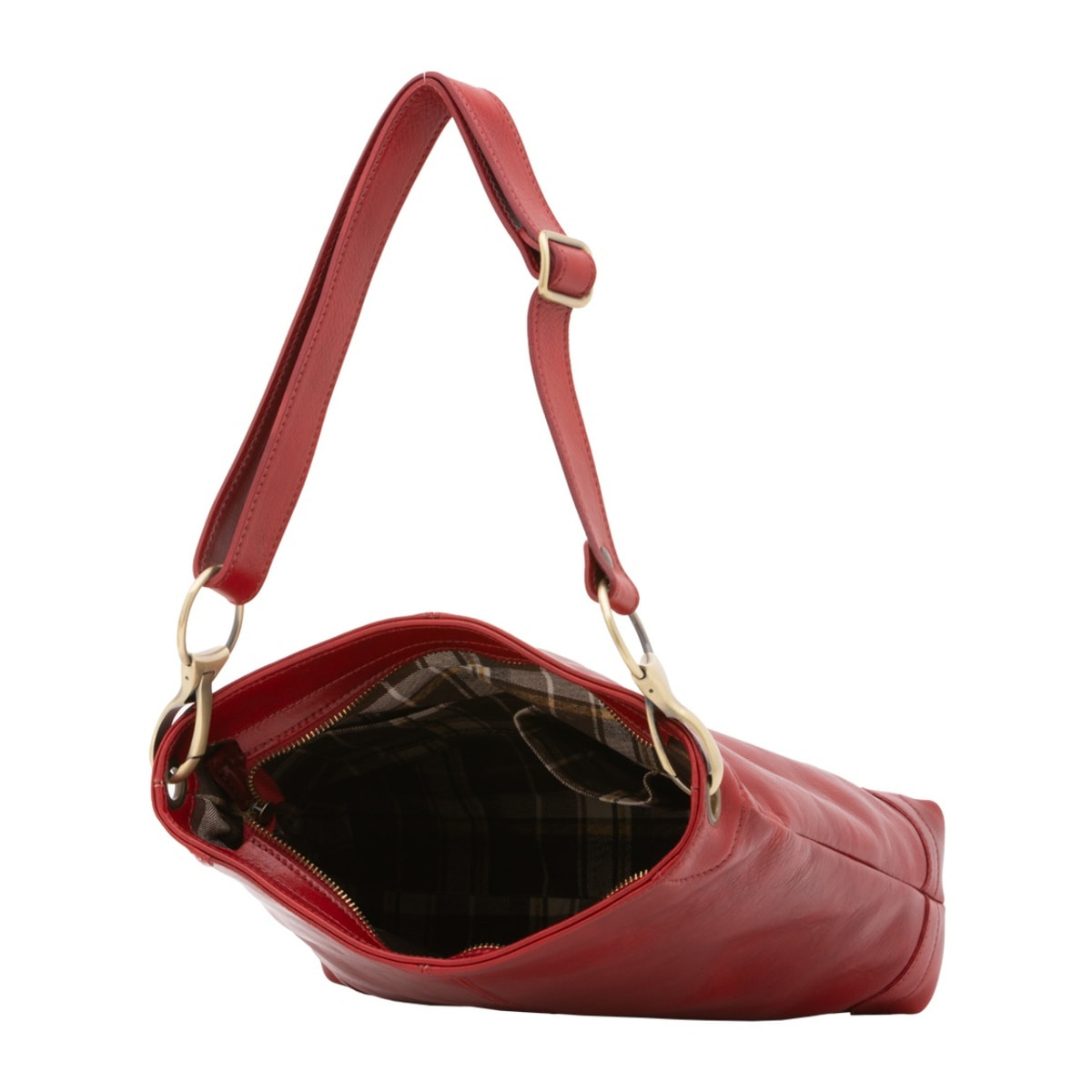 Borsa a spalla da donna - Modello False - 100% pelle - 32.0 x 32.0 x 11.0 cm