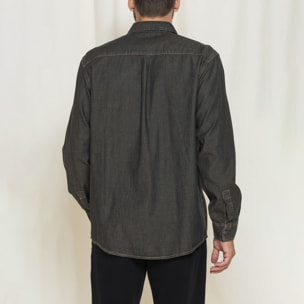 GIACCA CAMICIA IN DEMIN TRATTATO CARRERA REPLICA