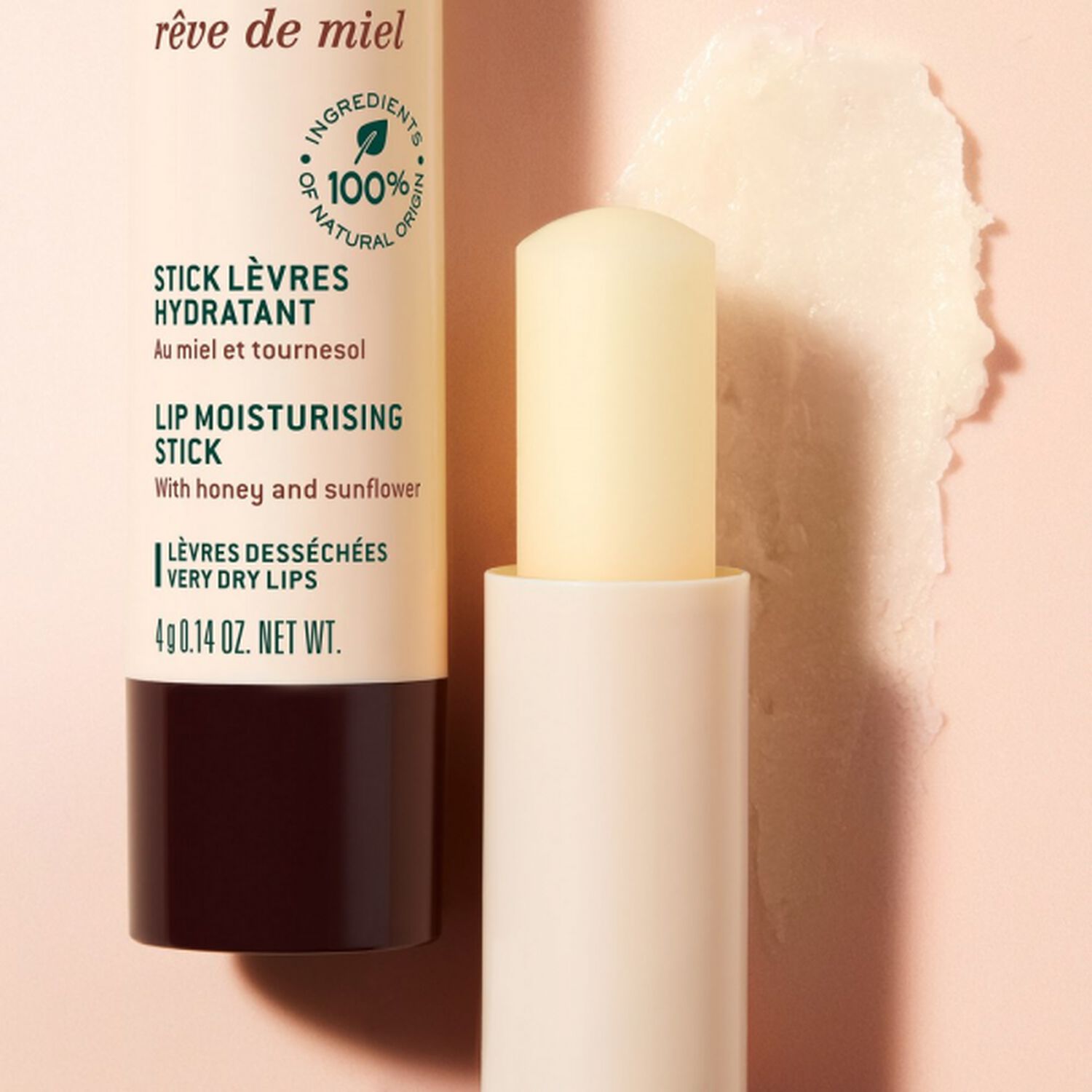 Rêve de Miel - Duo Sticks lèvres hydratants 2x4g Rêve de Miel 8 g
