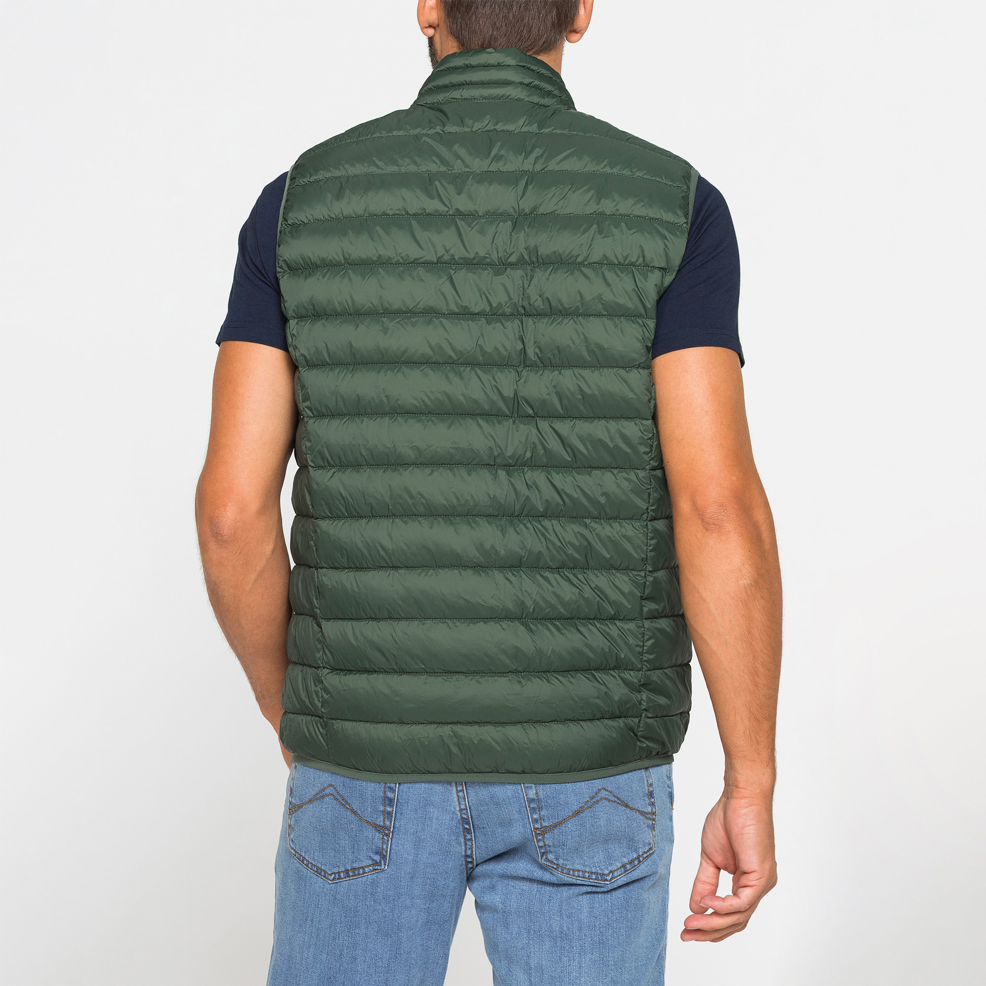 GILET ANTIVENTO ULTRALIGHT SMANICATO DA UOMO