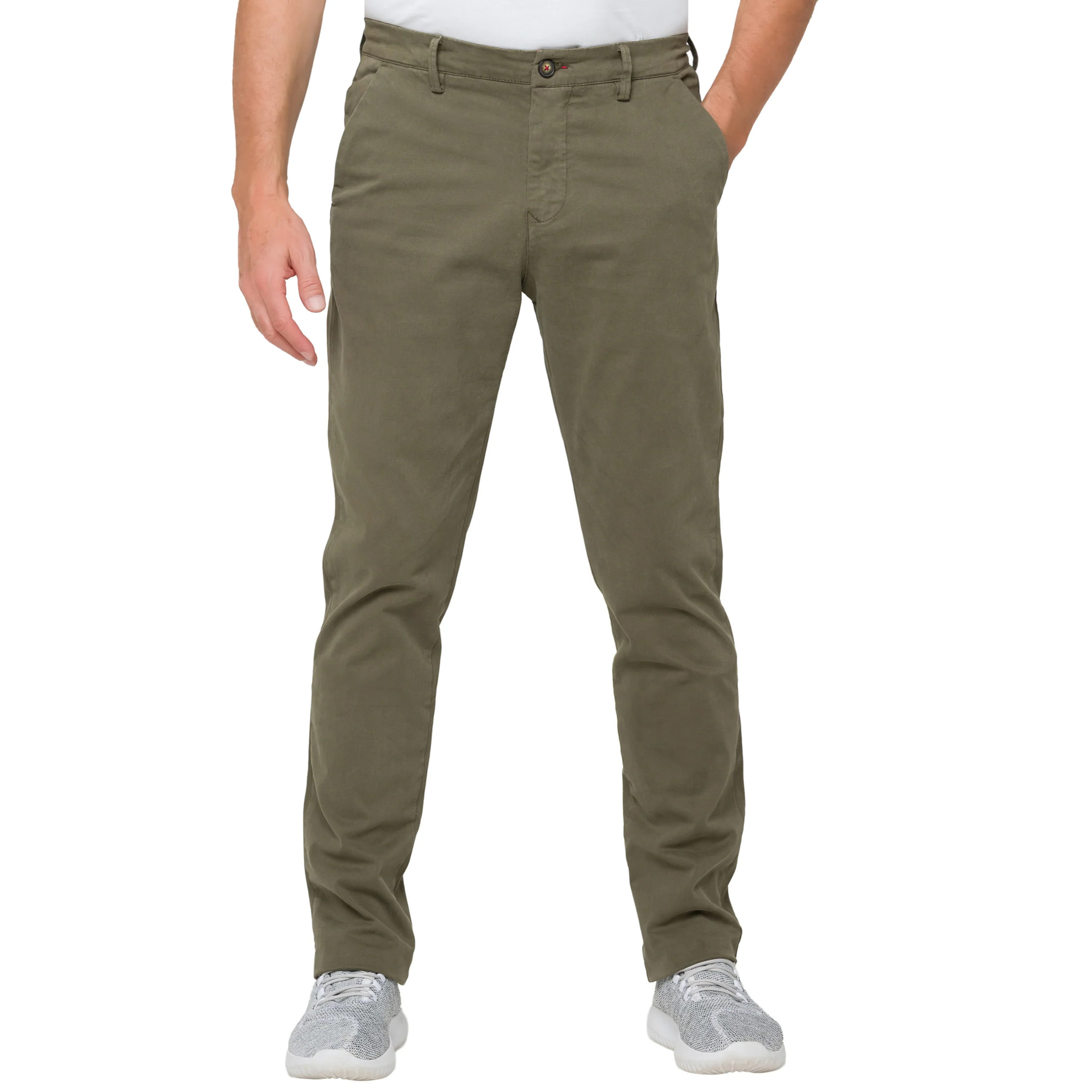 Pantalone chinos Tjapukai Verde militare