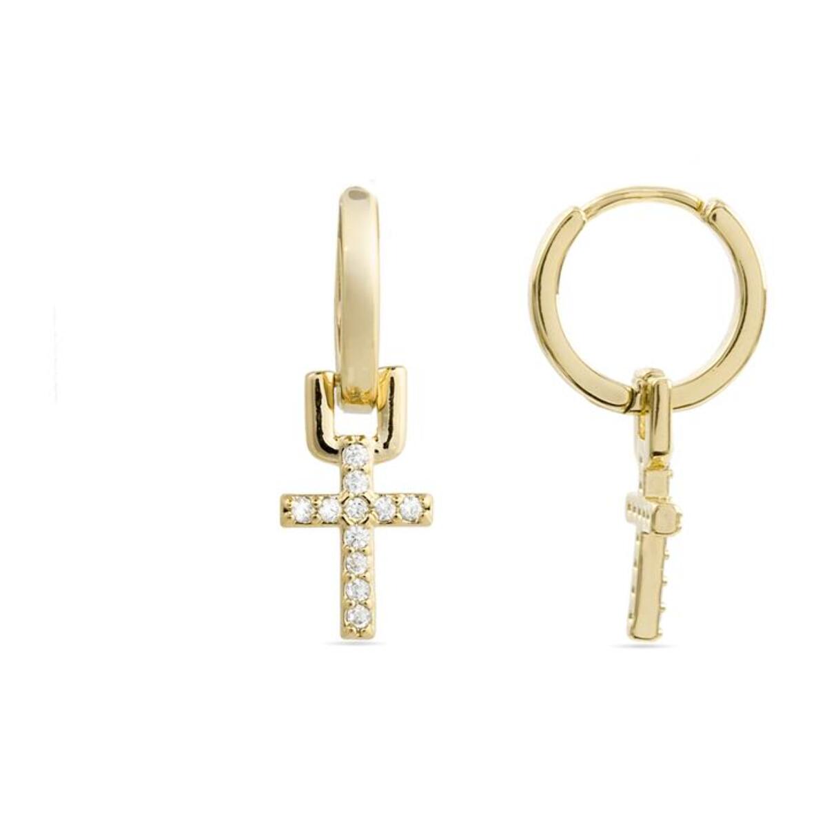 Pendientes Lux by Lux acabadoss en oro 18k