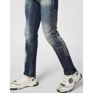 PHILIPP PLEIN Jeans taglio straight DRAGON