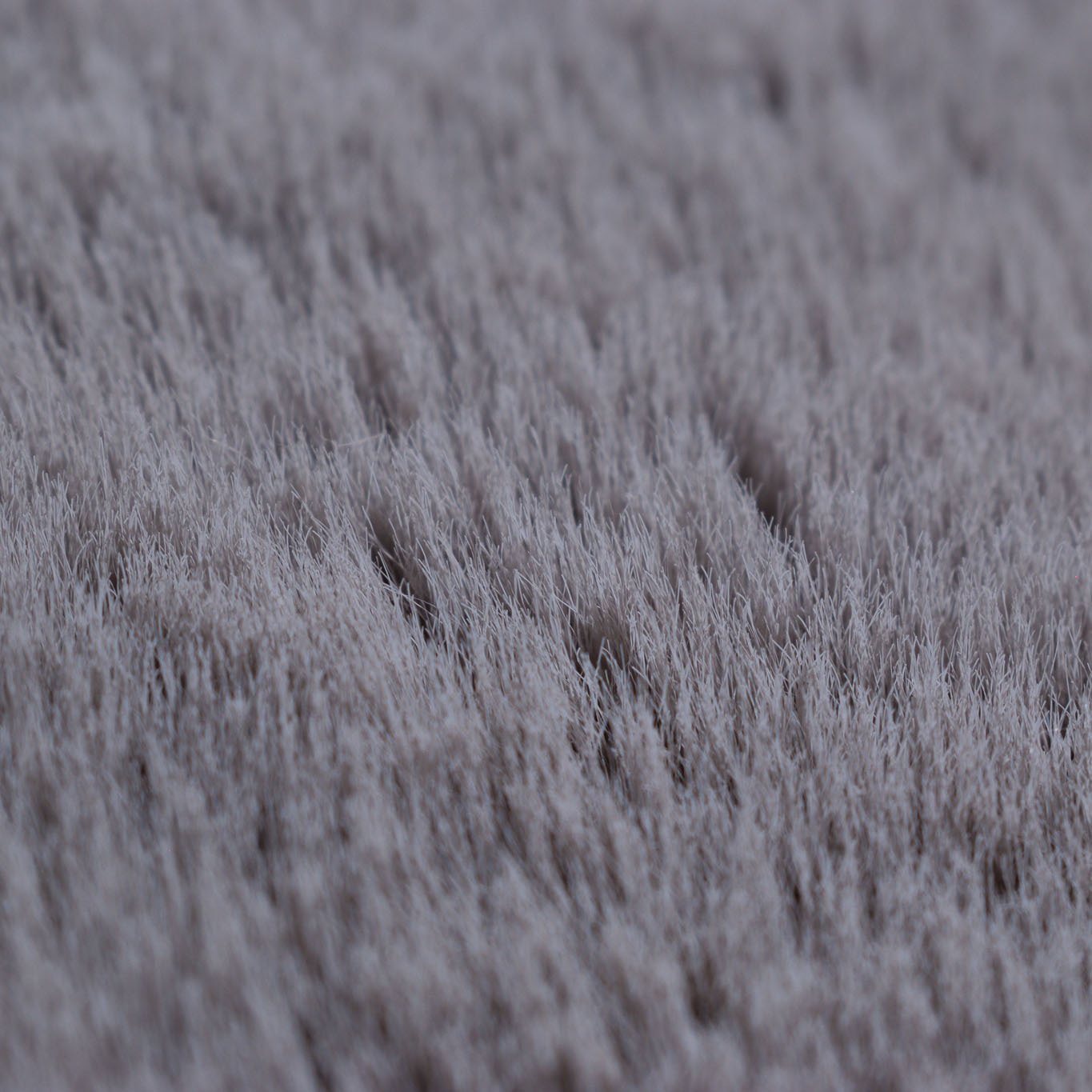 AVA - Tapis doux à poils longs lavable en machine - Anthracite