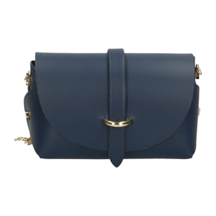 Chicca Borse Borsetta Clutch Blu