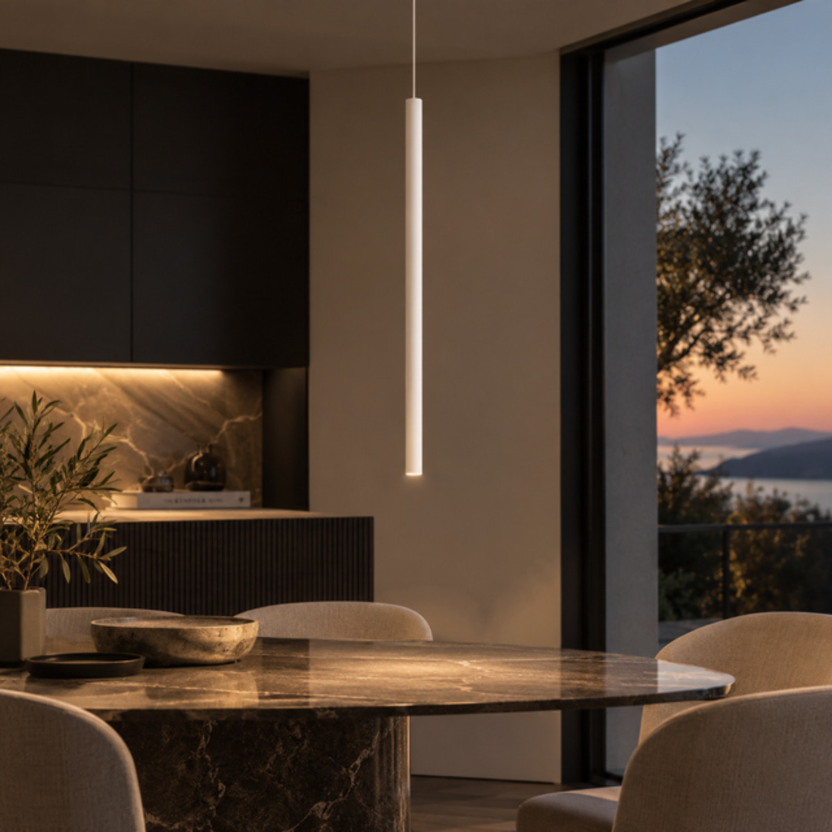 AXIOM EVO Lampada a sospensione Bianco