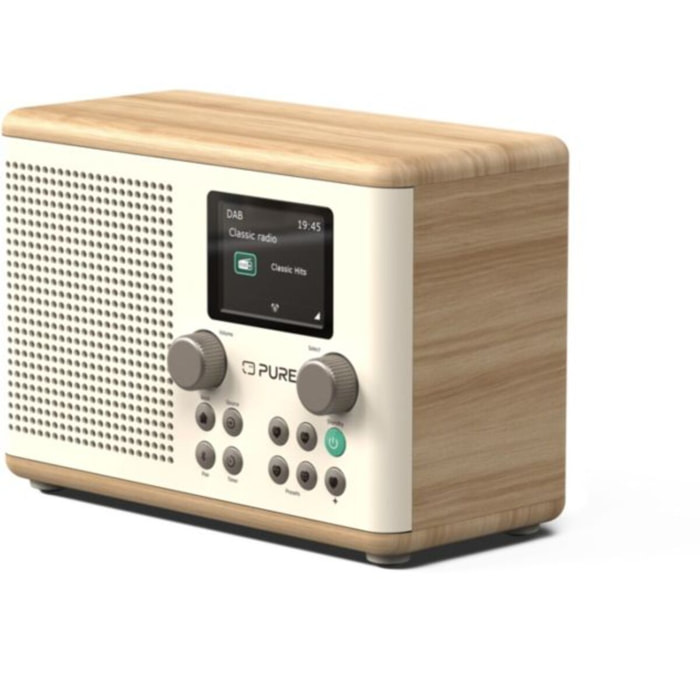 Radio DAB PURE Classic H4 Cotton White
