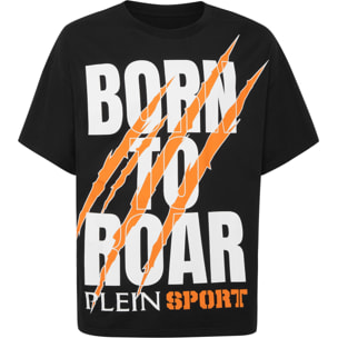 PLEIN SPORT T-Shirt Round Neck Ss SCRATCH