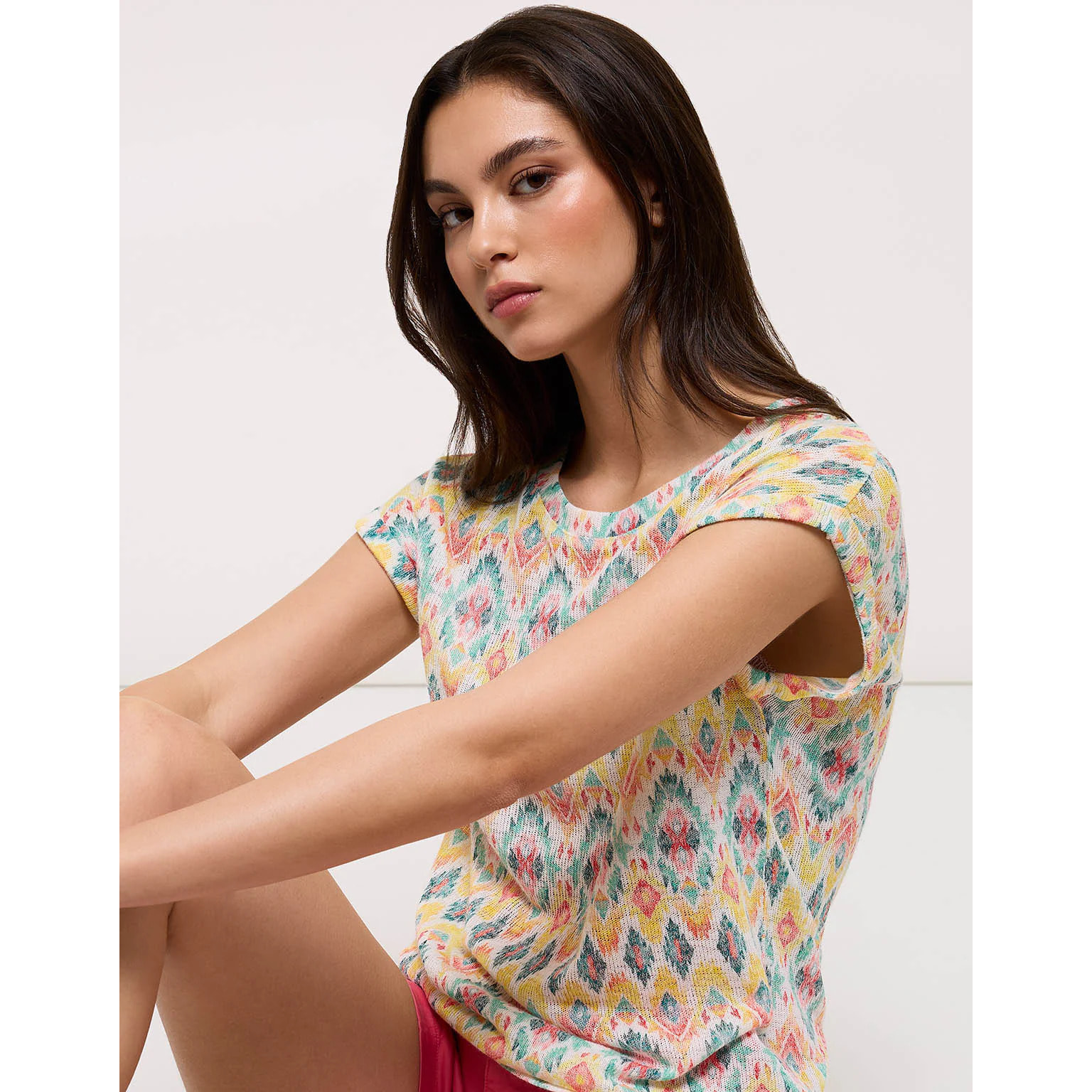 Camiseta Manga Corta Amarillo - Modesa