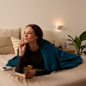 Couverture chauffante DREAMLAND SNUGGLE UP BLEU VERT 6T 160X120