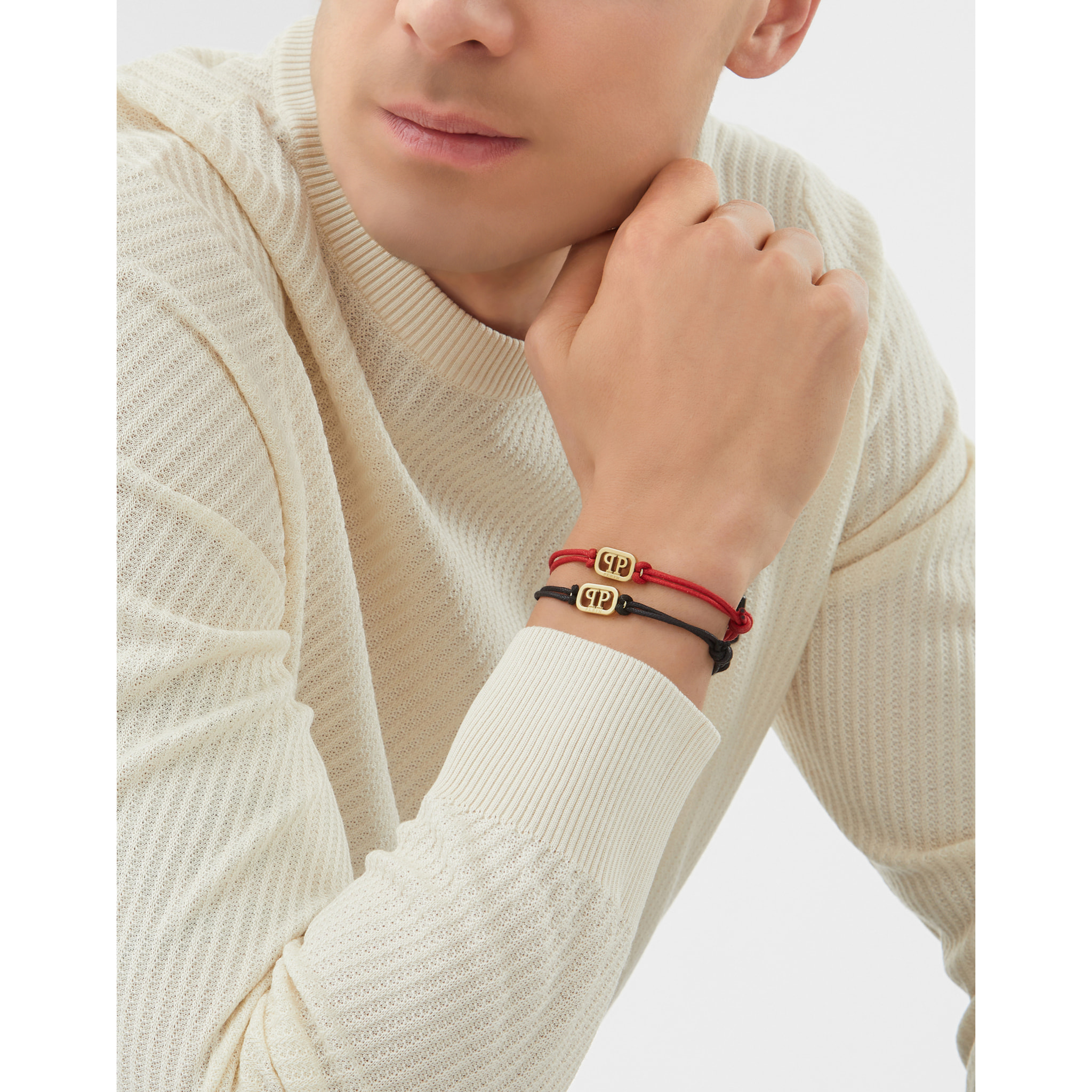 PHILIPP PLEIN Friendship Bracelet PLEIN LETTERING