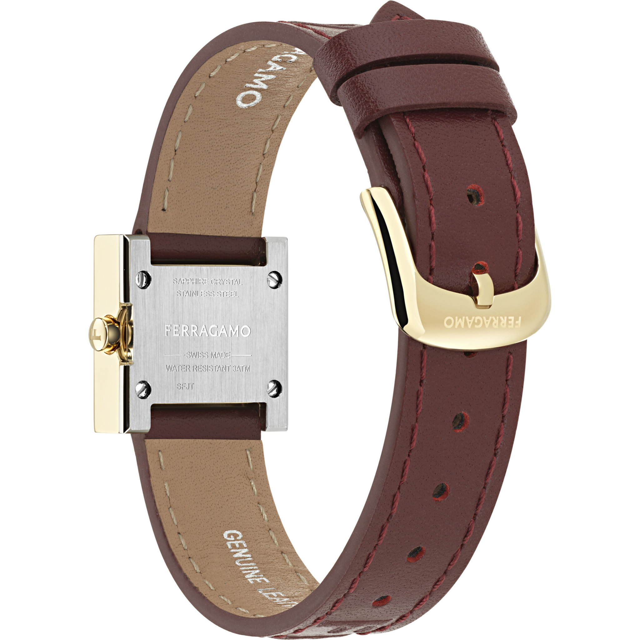 Ferragamo Reloj Analógico De Cuarzo Jt- Ferragamo Portrait