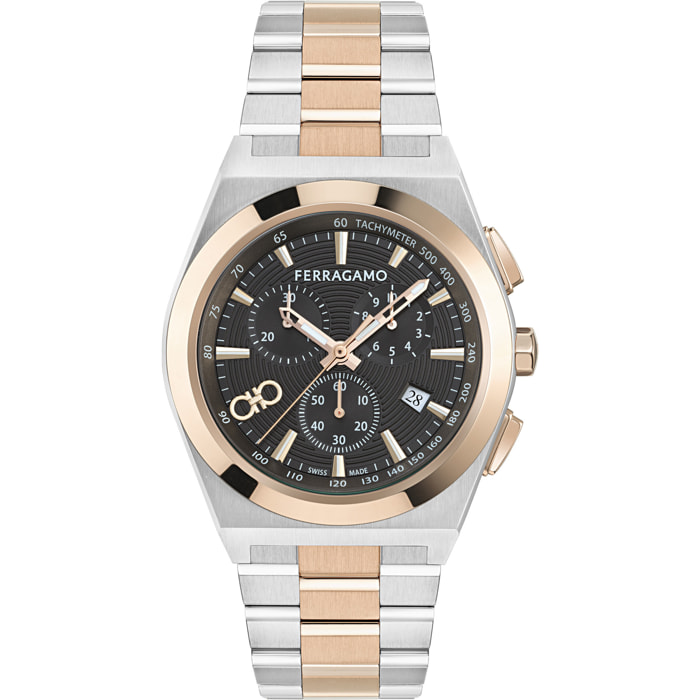 Ferragamo Orologio Cronografo Al Quarzo Vega Upper East Chrono