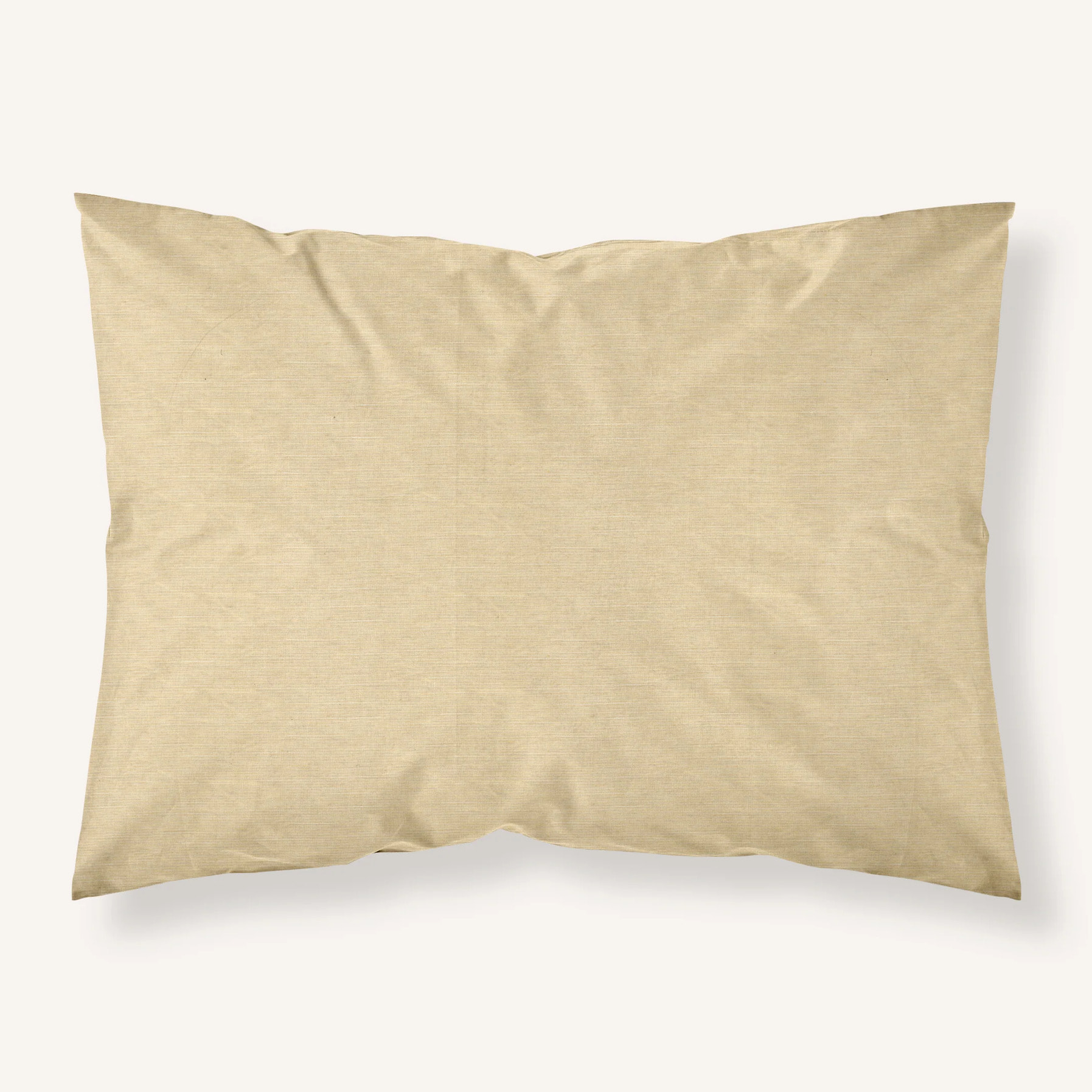 Taie d'oreiller en jacquard Elche Amber Gold