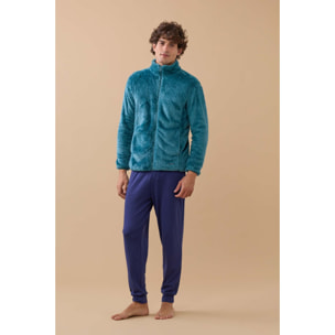 Giacca uomo unity in eco pelliccia con zip Noidinotte